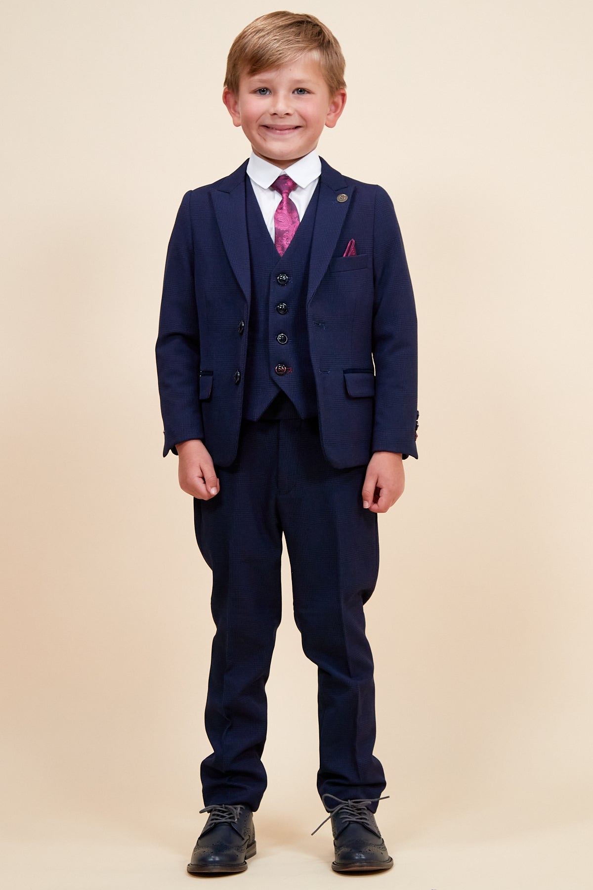British small suit children's suit gentleman three-piece suit