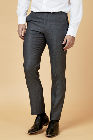 SPENCER - Charcoal Grey Trousers