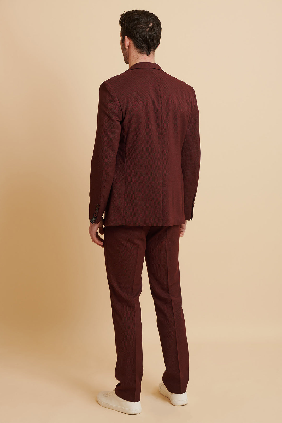 MAX - Wine Two Piece Suit
