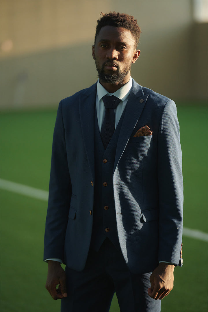 The Leicester City F.C. Collection - MAX Royal Blue Suit As Worn By Wilfred Ndidi