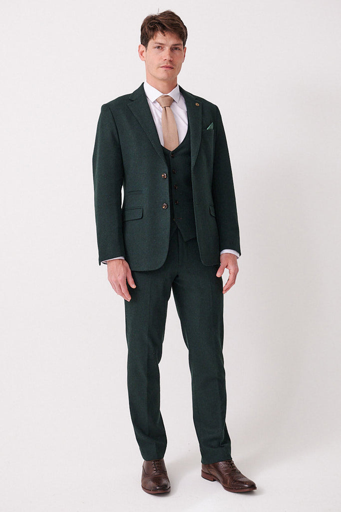 ARCHIE Forest Tweed Three Piece Suit