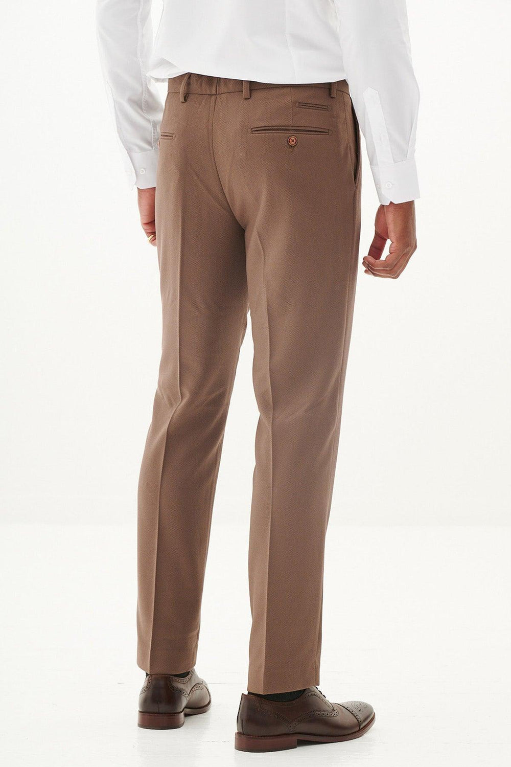 HM5 - Tan Tailored Trousers