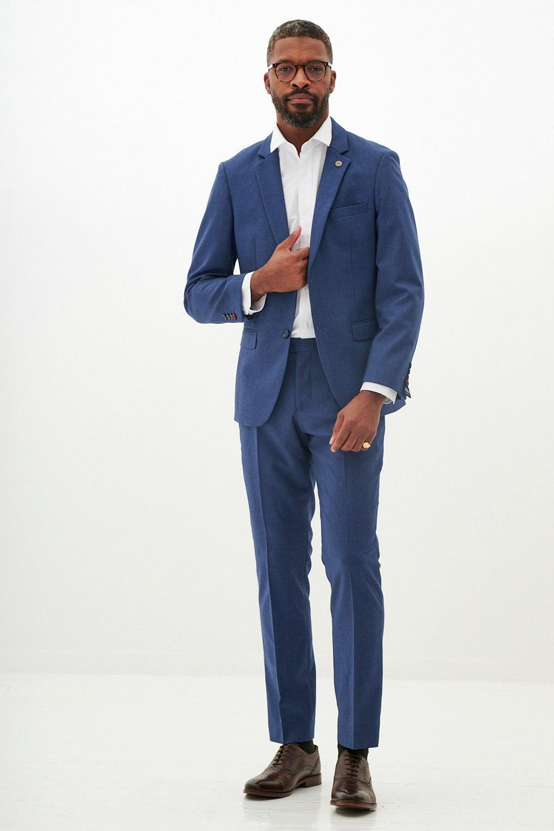 ASHLEY Blue Men's Blazer – Marc Darcy1