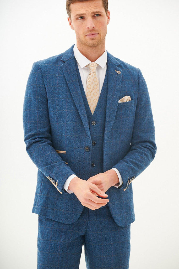 DION Tweed Check Blazer