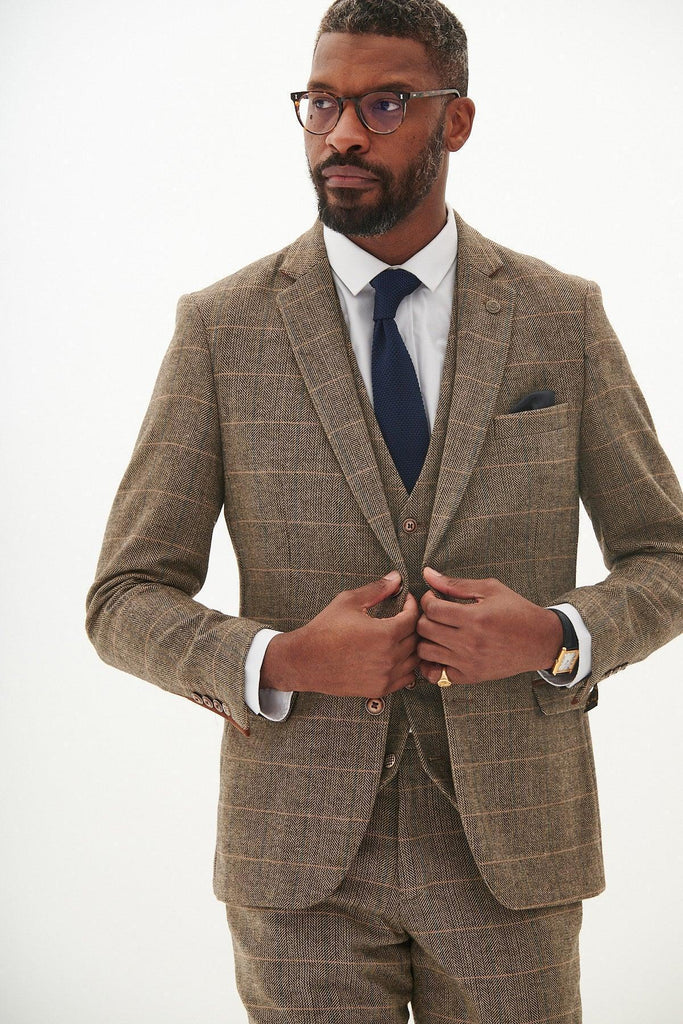 TED Tweed Check Blazer