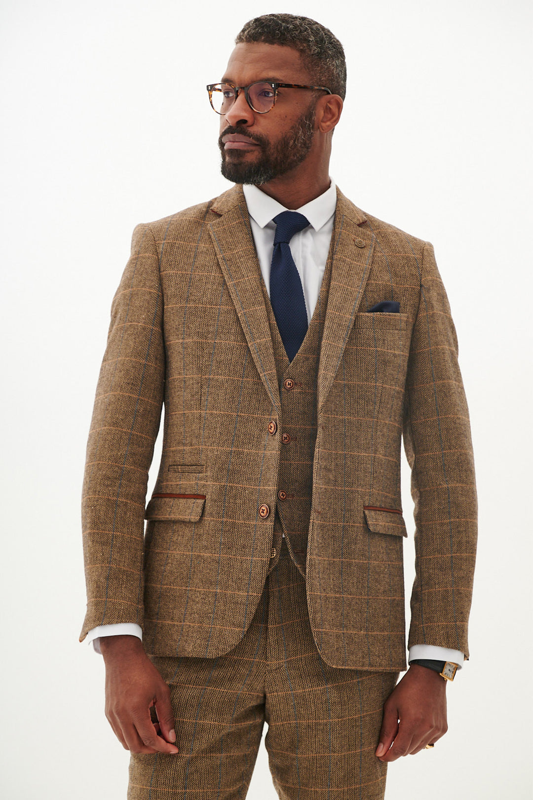 Mens Tweed Coat Giacca Donegal Tweed Tweed Overcoat Men's