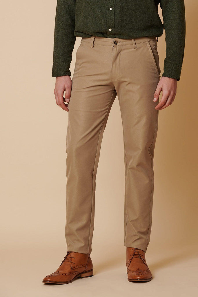 Men's Chinos | Sand Beige Trousers | Marc Darcy