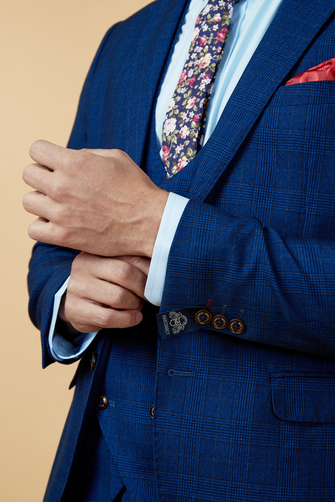 GEORGE - Royal Blue Check Blazer