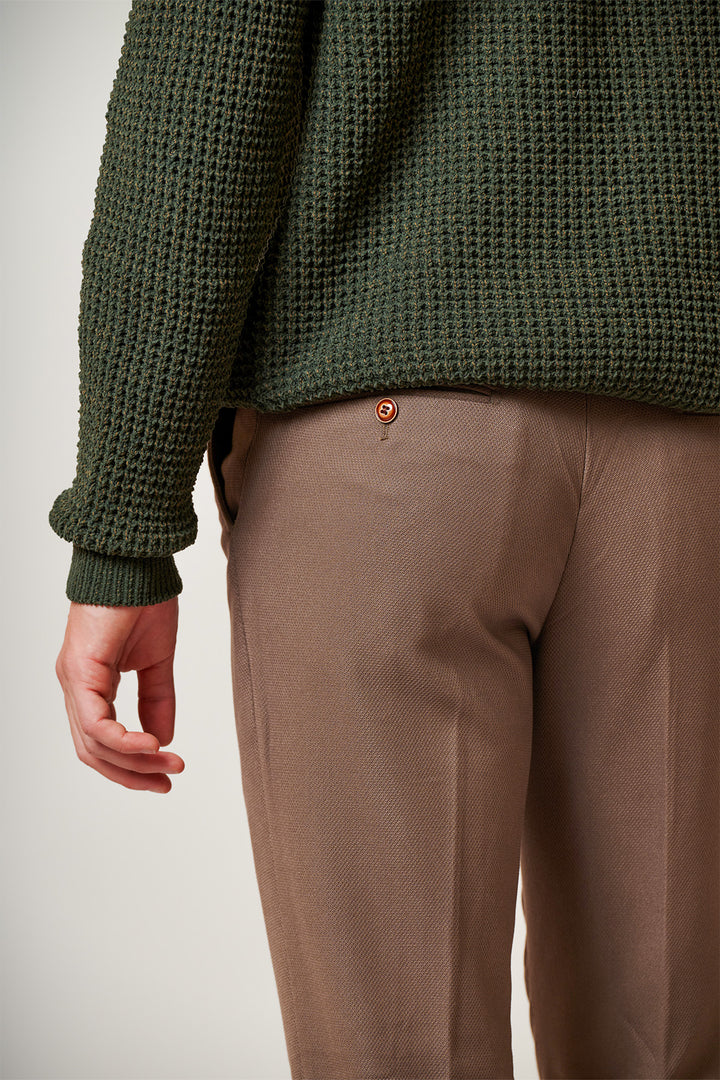 HM5 - Tan Tailored Trousers