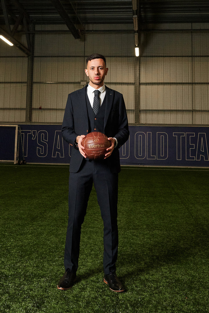 The Everton Collection | Dwight McNeil In Max Navy Suit