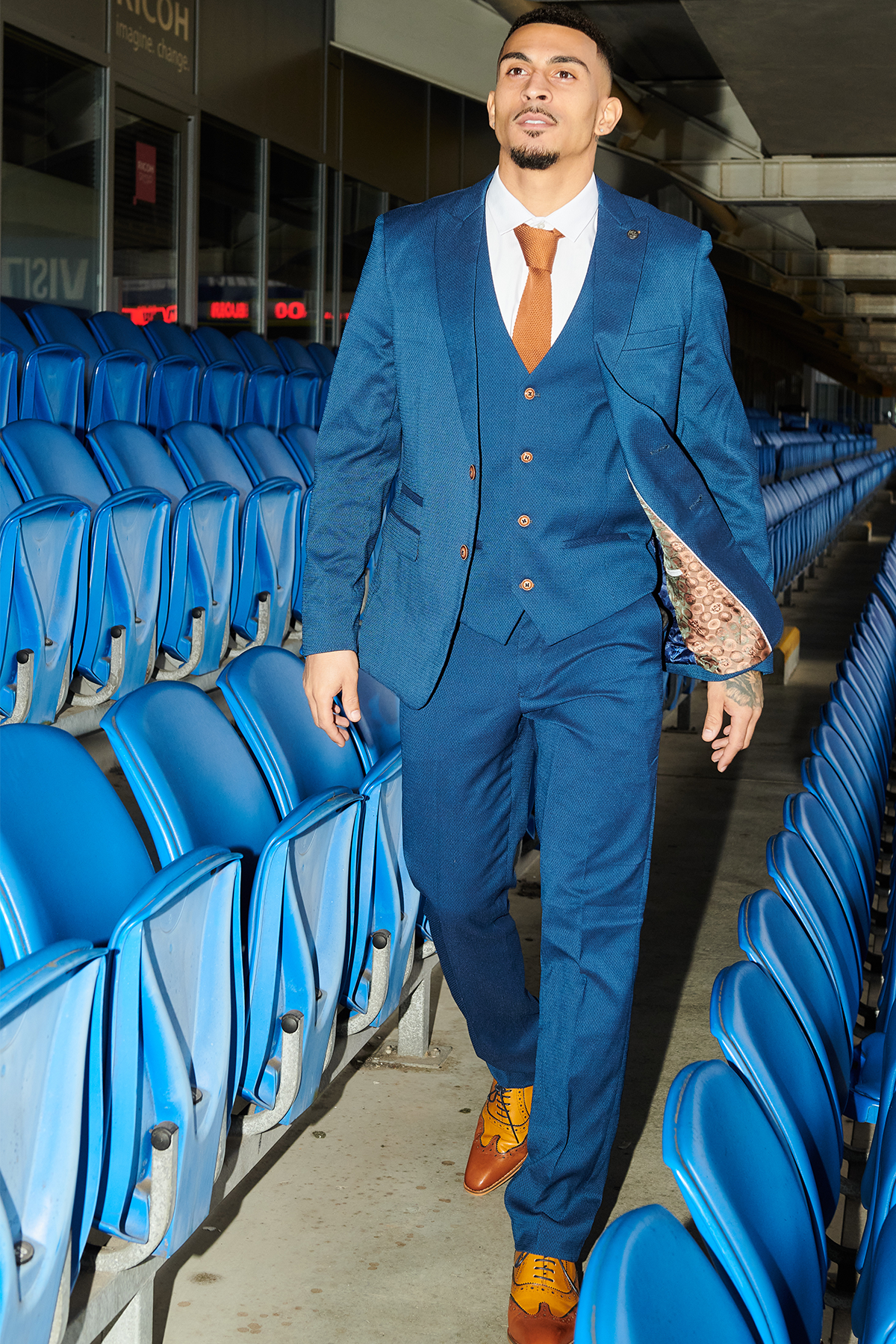 Official Cardiff City F.C. Club Suit | MAX Royal Blue Suit