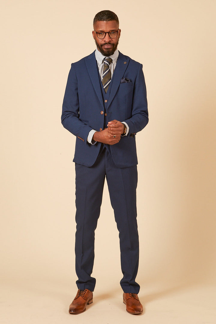 The Leicester City F.C. Collection - MAX Royal Blue Suit As Worn By Wilfred Ndidi