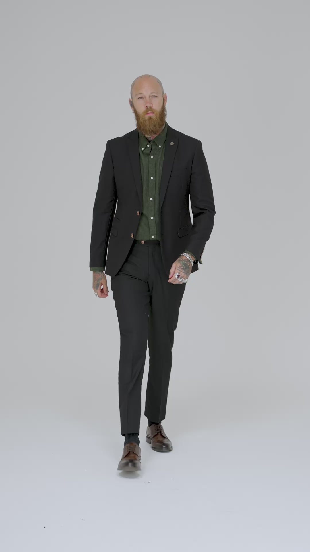 MAX - Black Two Piece Suit