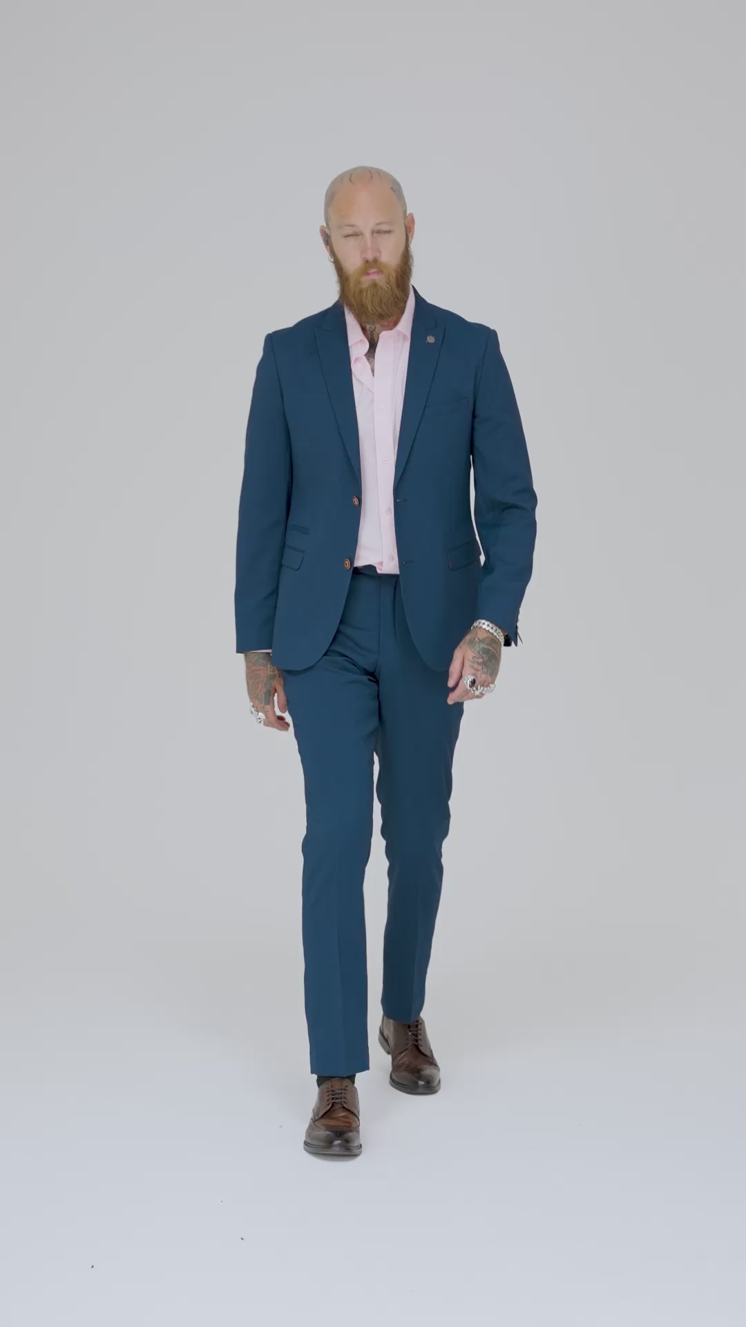 MAX - Royal Blue Two Piece Suit