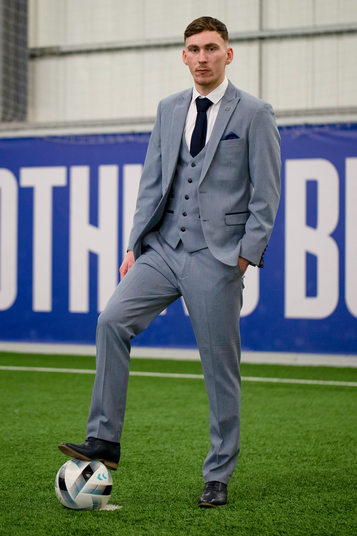 The Everton Collection | James Garner In The BROMLEY Sky Blue Suit