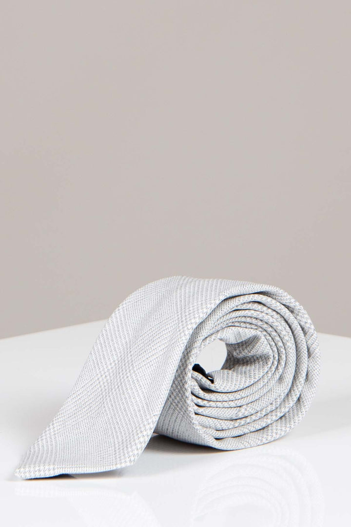 BROMLEY - Stone Check Tie