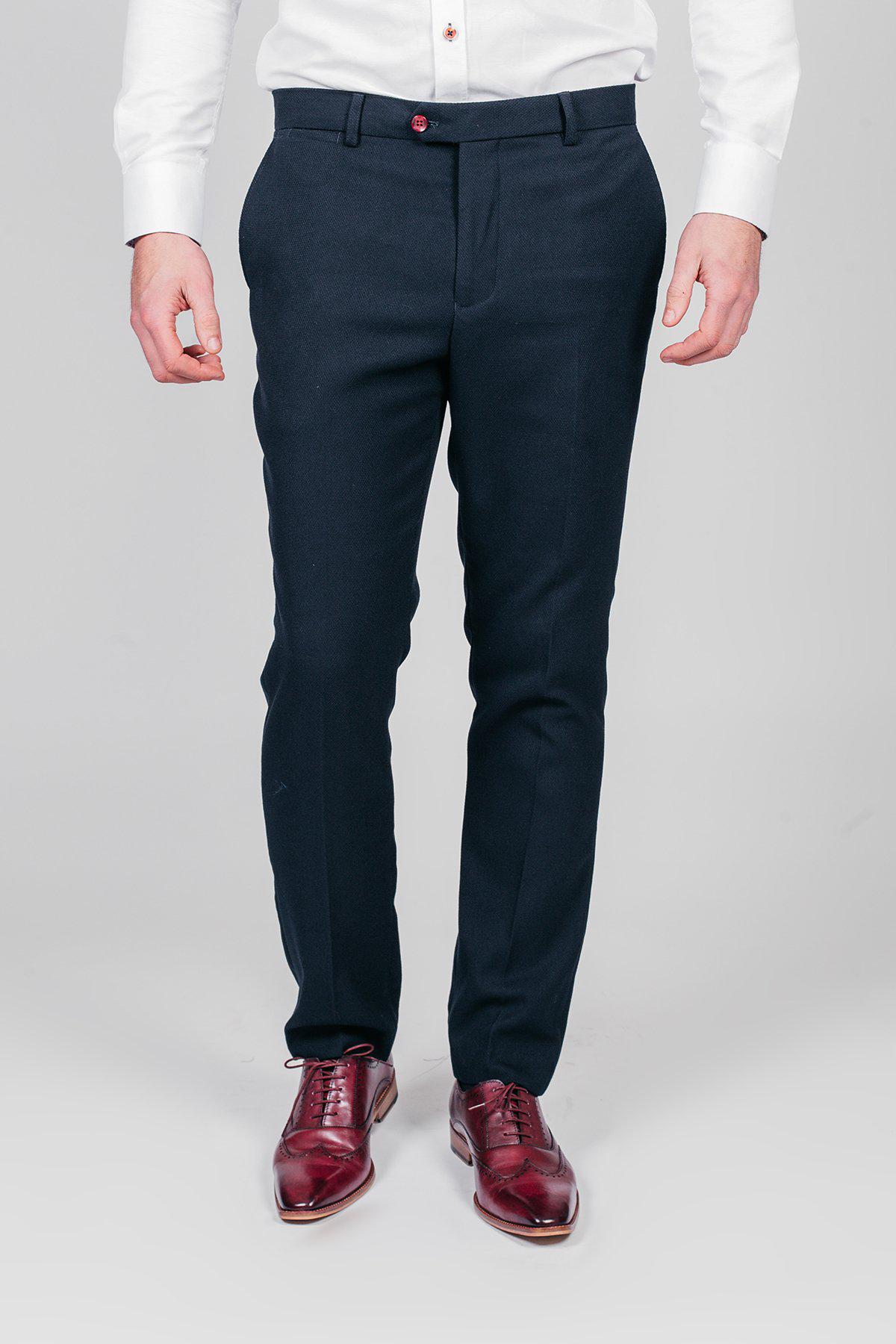 Nick Pope, Newcastle United and England goalkeeper, wears the marcdarcy JD4 Navy Suit—a sharp choice for a wedding guest outfit.