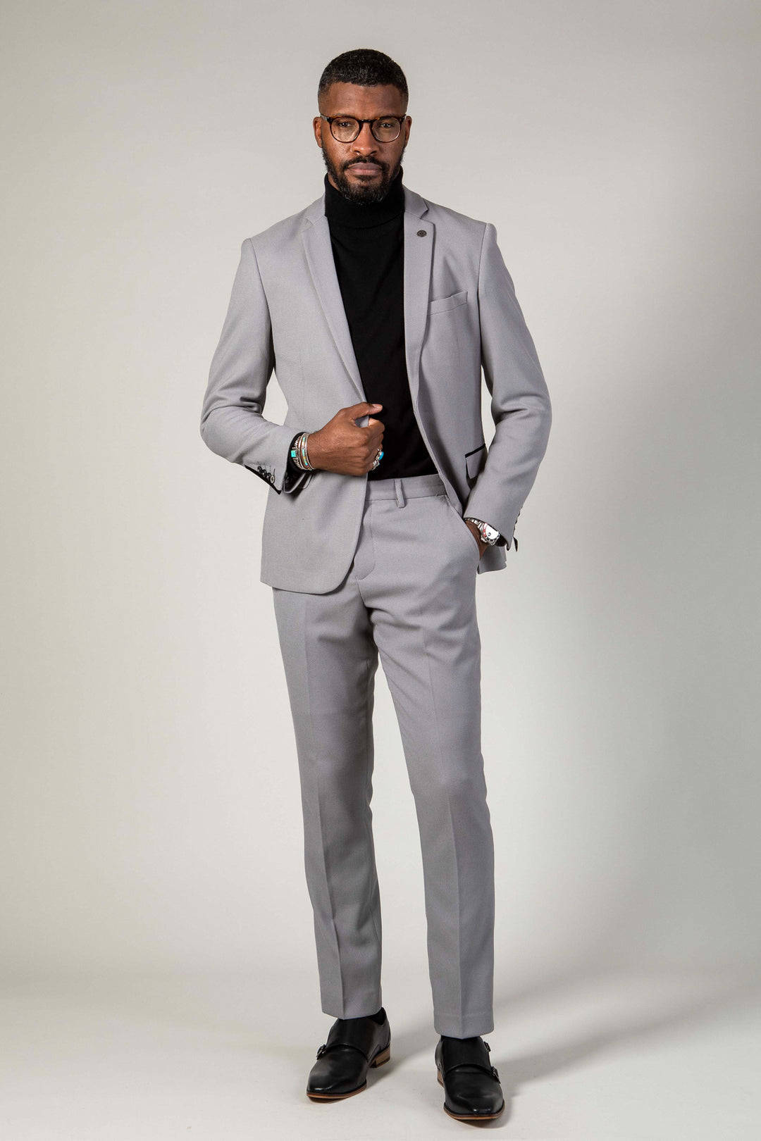 Edwin Silver Grey Two-Piece Suit | Marc Darcy | Free UK Delivery Edwin Silver Grey Two-Piece Suit | Marc Darcy | Free UK Delivery