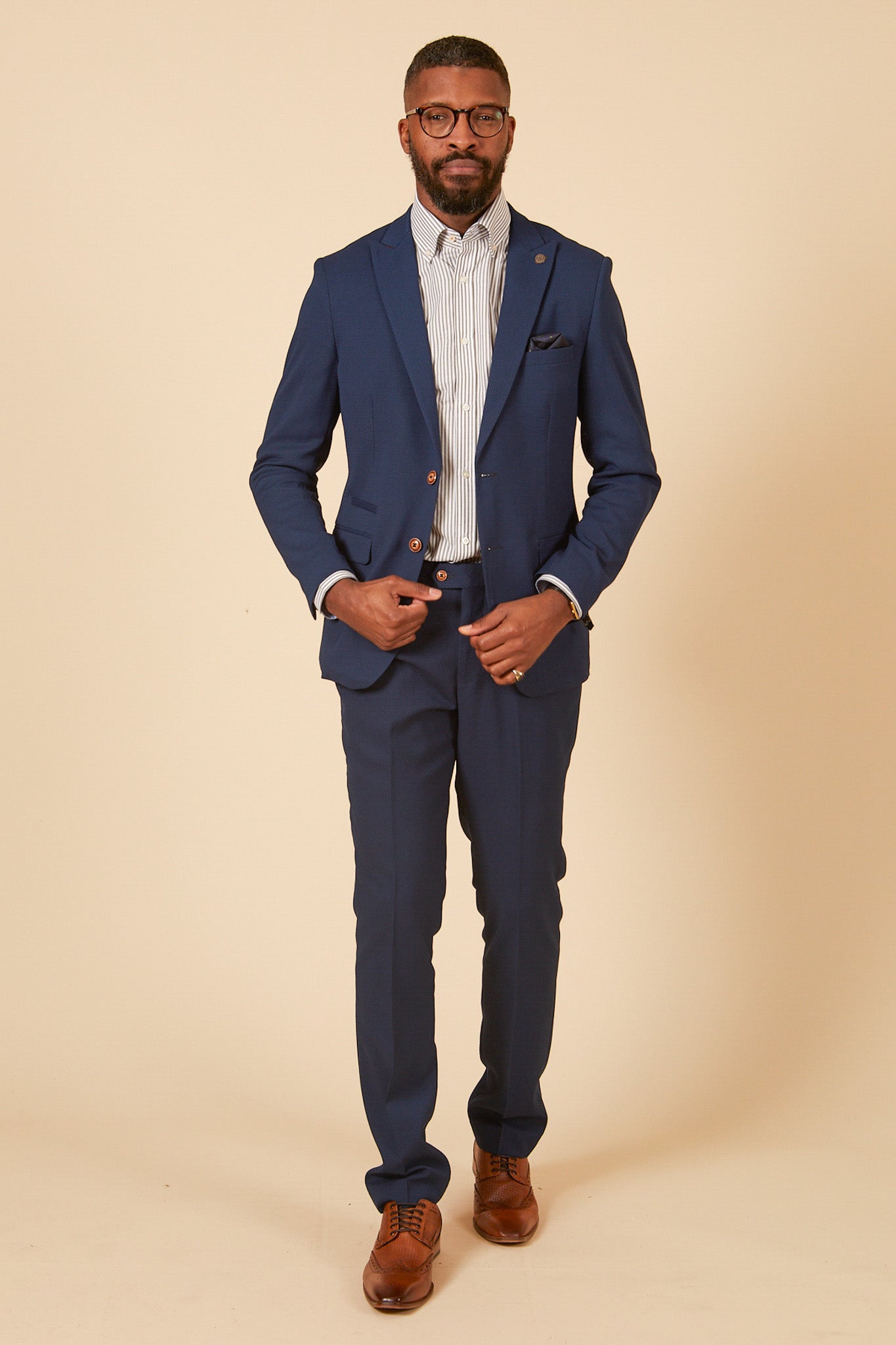 MAX Royal Blue Two Piece Suit Marc Darcy