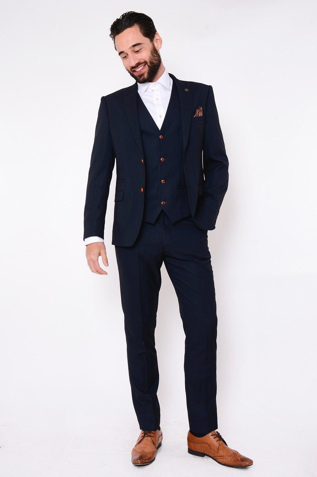 Blogger Style | MAX Navy Suit As Worn By Jerome Carlier