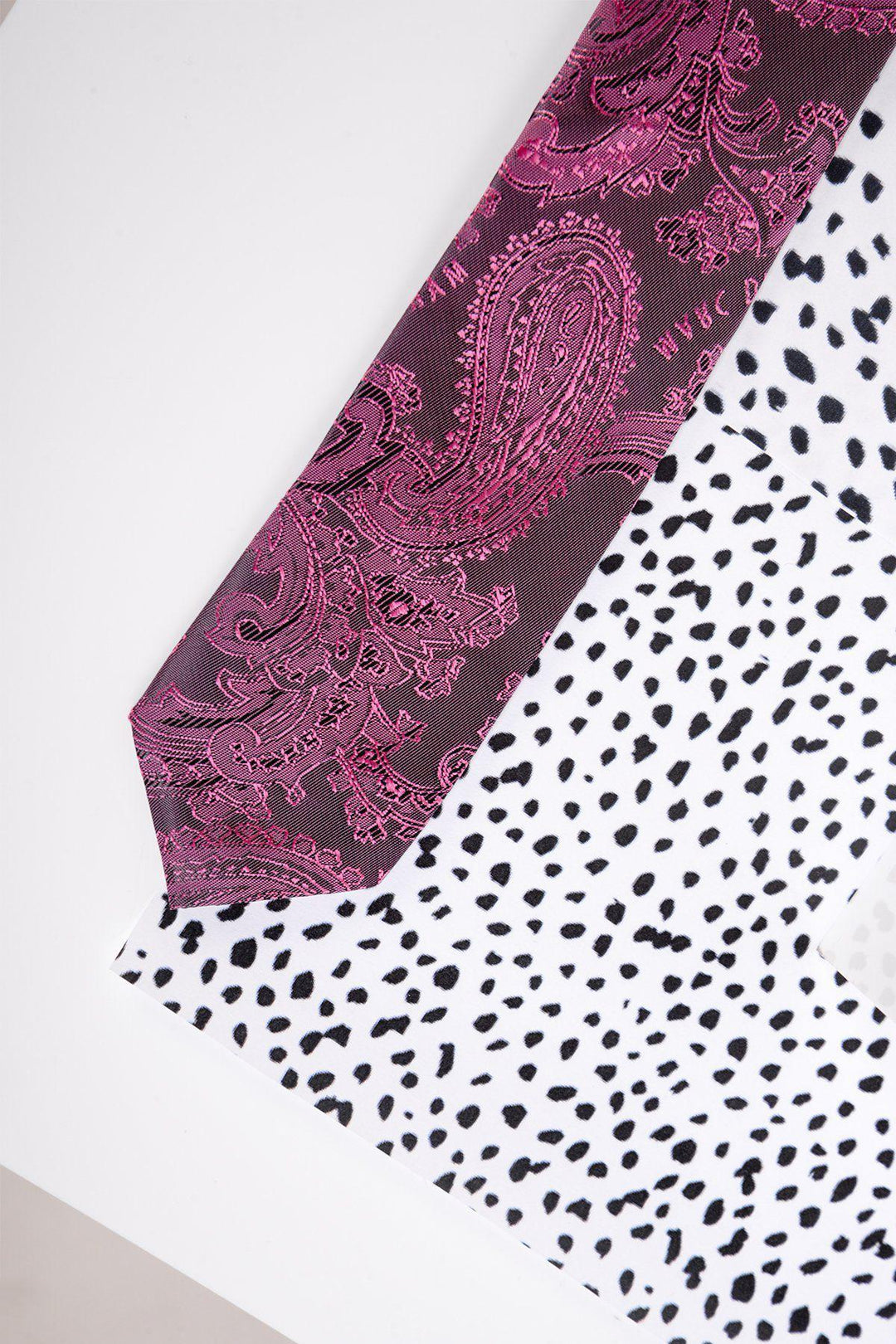 Children's Berry Paisley Print Tie