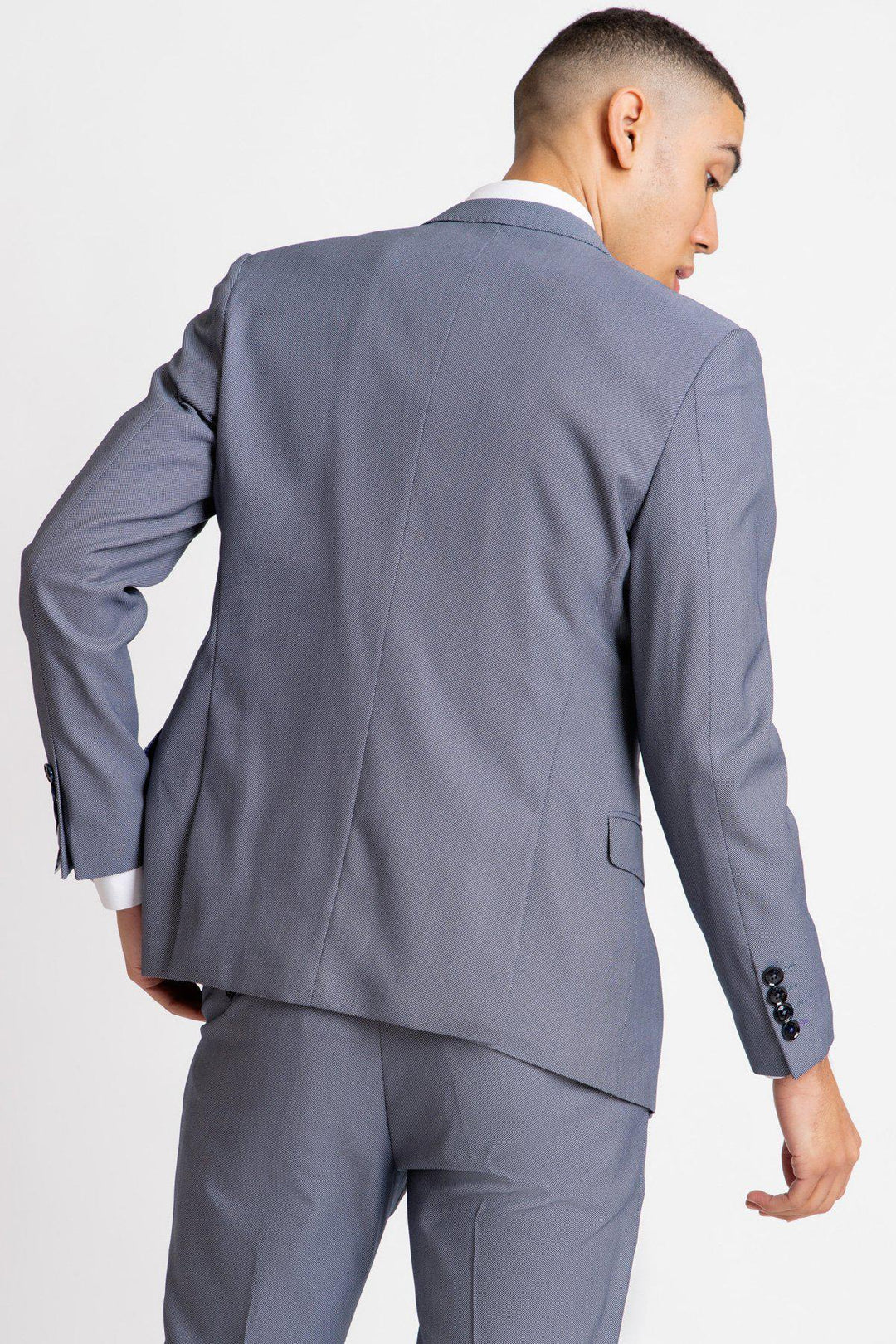 DANNY - Blue Grey Tailored Blazer