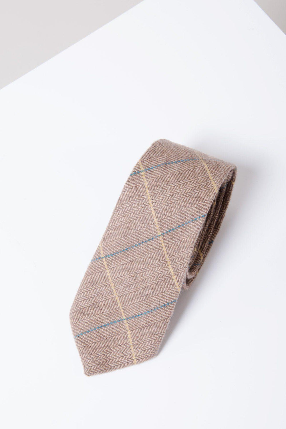 DX7 - Oak Tweed Check Tie