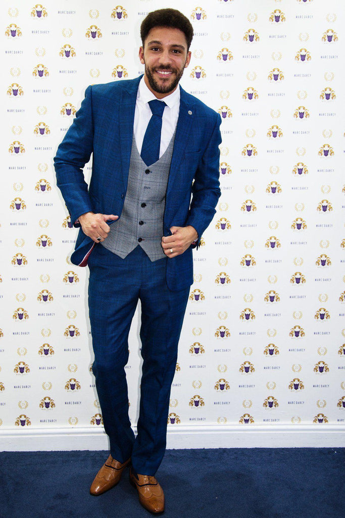 Emmerdales Jay Kontzle Jerry Check Suit