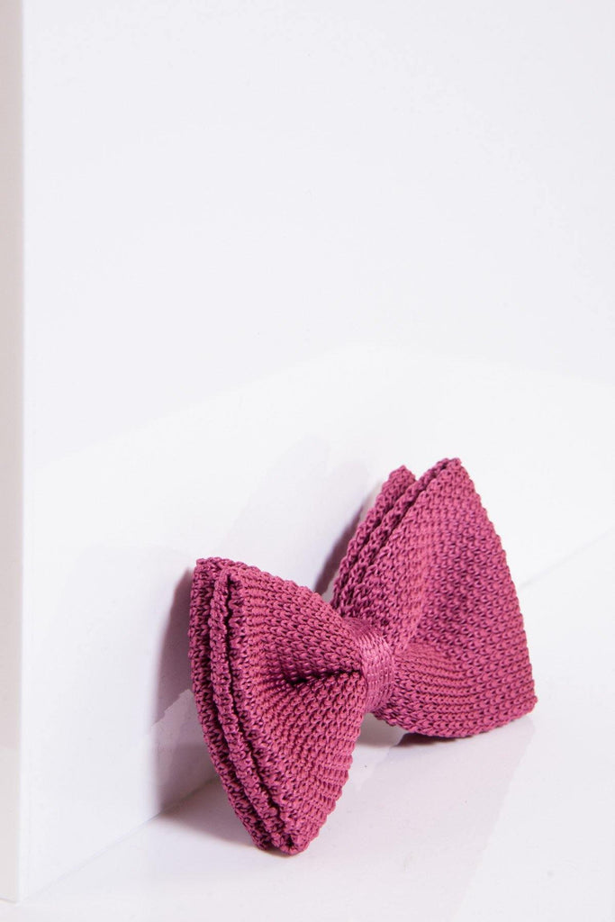 KB Knitted Double Layer Bow Tie