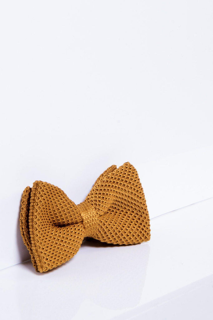 KB Knitted Double Layer Bow Tie
