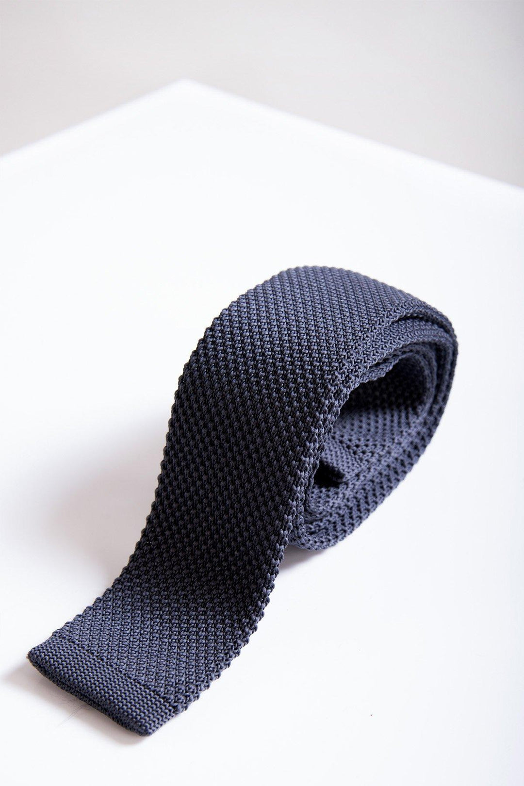 KT - Mid Grey Knitted Tie