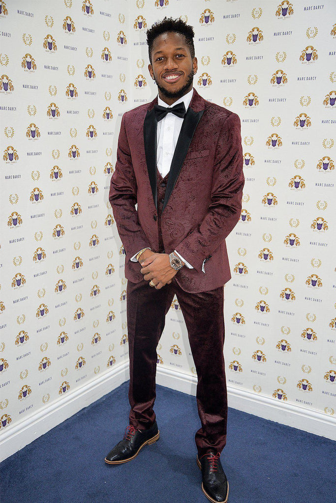 Fenerbahçe Brazil Midfielder Fred Simon Velvet Suit