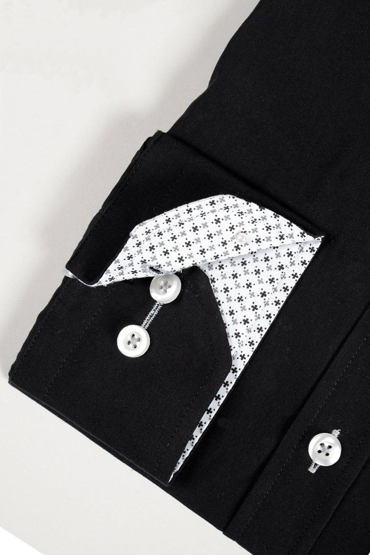 SERGIO - Black Long Sleeve Shirt