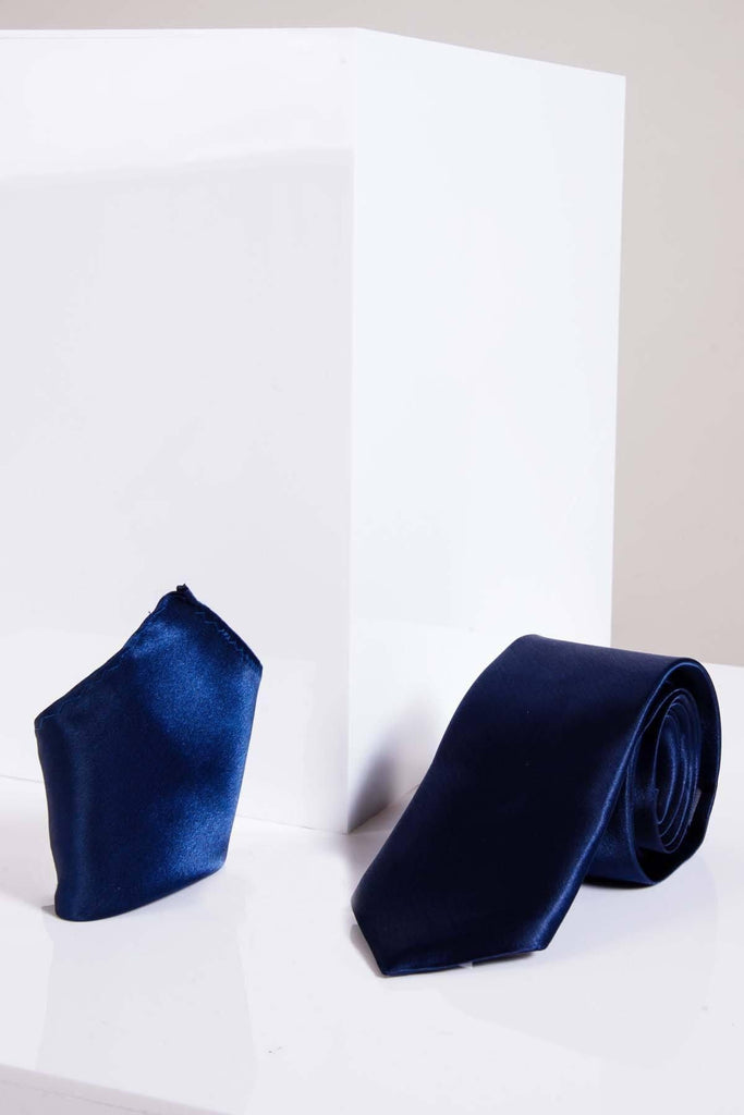 STANLEY Satin Tie Pocket Square Set