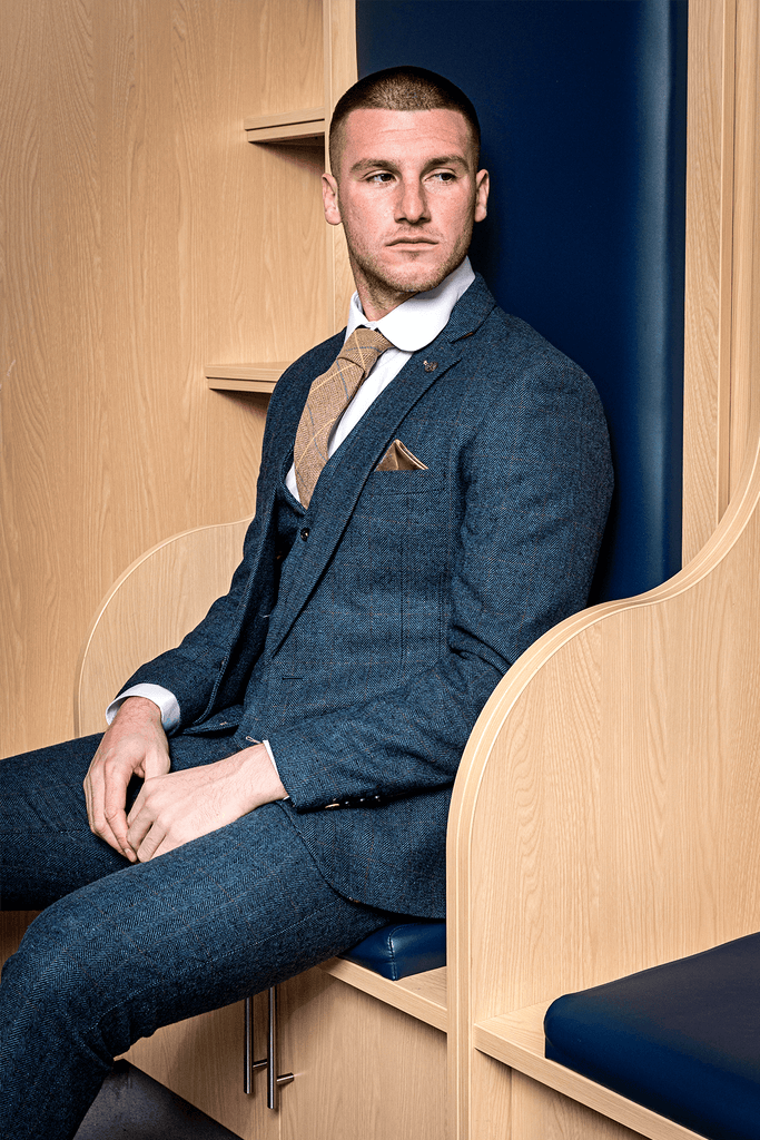 DION Tweed Suit As Worn Sam Johnstone